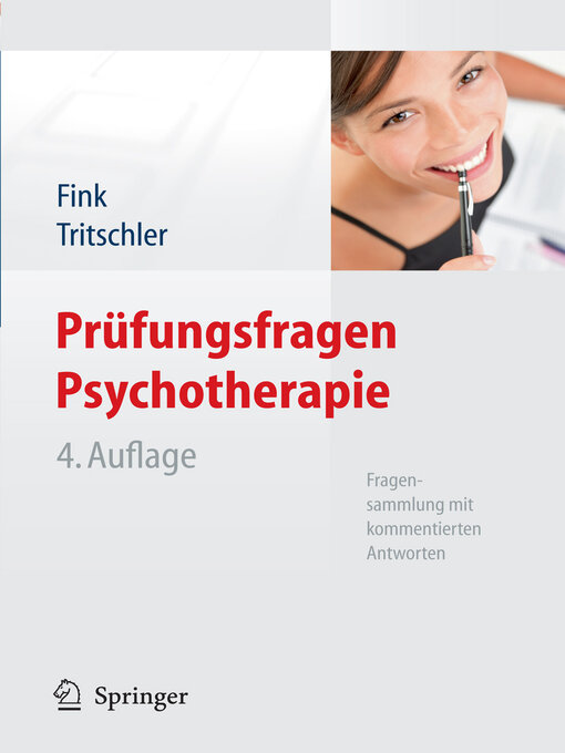 Title details for Prüfungsfragen Psychotherapie by Anette Fink - Available